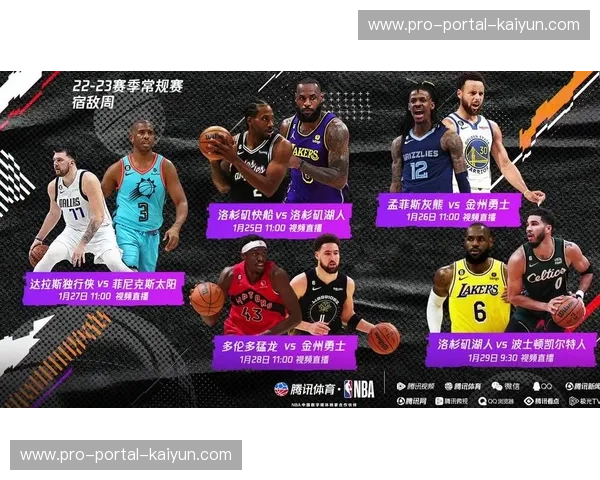 NBA宿敌周安排公布，多组焦点对决上演